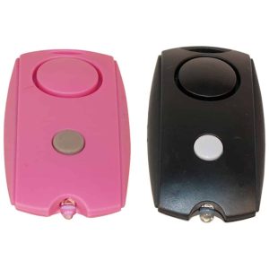 Mini Personal Alarm with LED Flashlight & Belt Clip